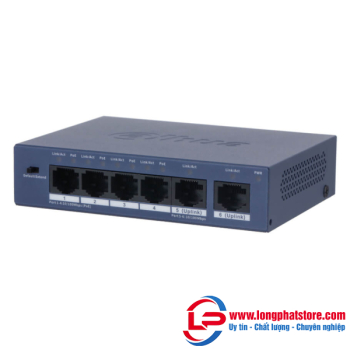 Switch PoE 4 cổng DAHUA DH-S3006-4ET-36
