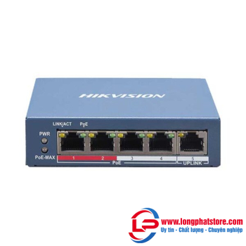 Smart Switch PoE 4 cổng HIKVISION DS-3E1105P-EI