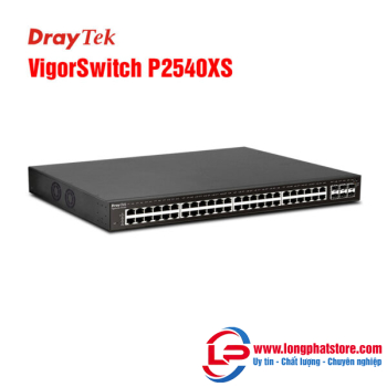 Switch PoE 48 cổng Draytek VigorSwitch P2540XS
