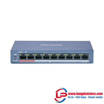 Switch PoE 8 cổng 100M Hikvision DS-3E0109P-E/M(B)