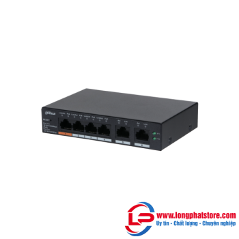 Switch PoE Cloud 6 port DAHUA DH-CS4006-4GT-60