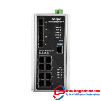 Switch PoE công nghiệp RUIJIE RG-IS2700-8GT4SFP-P