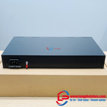 Switch mạng 26 cổng SCODENO S200-26GTCP-GC-ACR (24 cổng PoE)