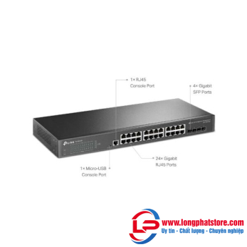 Switch Quản Lý JetStream 24 cổng TP-LINK TL-SG3428