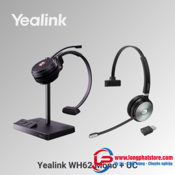 Tai nghe không dây Yealink WH62 Mono UC
