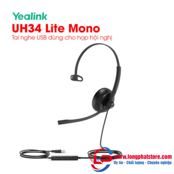 Tai nghe USB Yealink UH34 Lite Mono