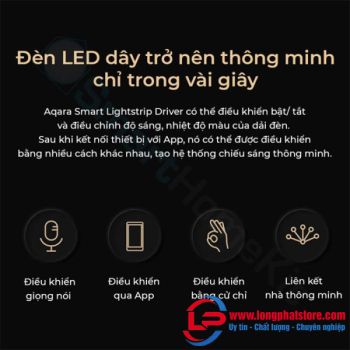 Tăng phô điều chỉnh đèn LED dây (CN) AQARA ZNDDMK11LM
