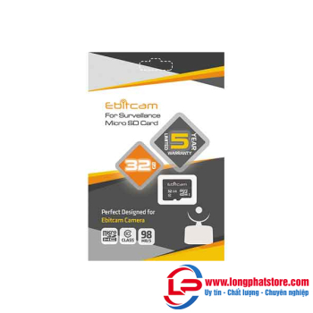 Thẻ nhớ Micro SD 32GB EBITCAM Ultra Class 10