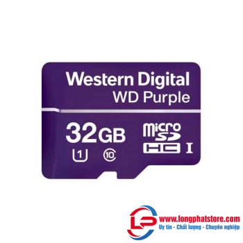 Thẻ nhớ Micro SD 32GB Western WD Purple Class 10