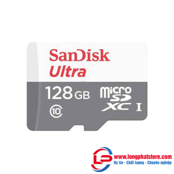 Thẻ nhớ giám sát Micro SD 128Gb SanDisk Ultra SDSQUNR-128G-GN6MN