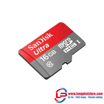 Thẻ nhớ giám sát Micro SD 16Gb SanDisk Ultra