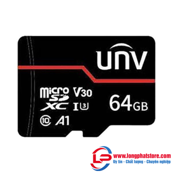 Thẻ nhớ lưu trữ 64Gb UNV TF-64G-MT [Màu Đỏ]