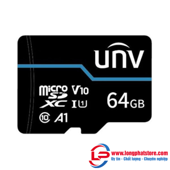 Thẻ nhớ lưu trữ 64Gb UNV TF-64G-T [Màu Tím]