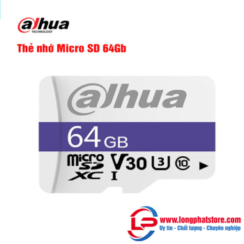Thẻ nhớ Micro SD 64Gb DAHUA DHI-TF-C100/64GB