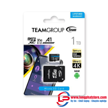 Thẻ nhớ TeamGroup Elite 1TB UHS-I U3 V30 A1 – TEAUSDX1TIV30A103