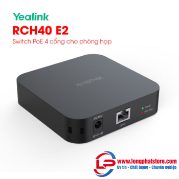 Thiết bị Switch POE 4 Port Yealink RCH40 E2
