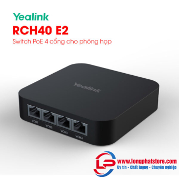 Thiết bị Switch POE 4 Port Yealink RCH40 E2