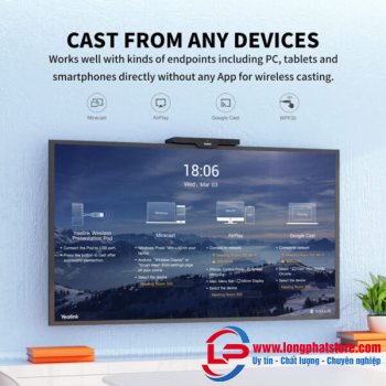 Thiết bị trình chiếu không dây Yealink RoomCast-011