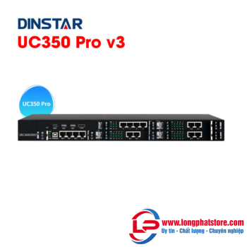 Tổng đài IP Dinstar UC350 Pro v3