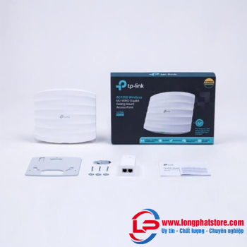 Bộ phát Wifi Gắn Trần Gigabit AC1350 MU-MIMO TP-LINK TL-EAP225