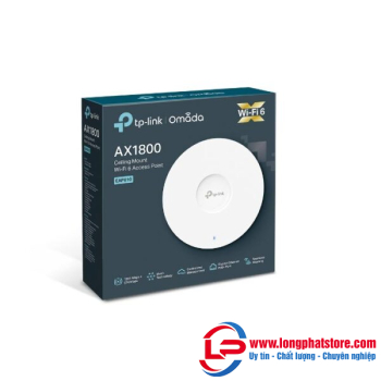 Access Point Wi-Fi 6 Gắn Trần AX1800 TP-LINK EAP610