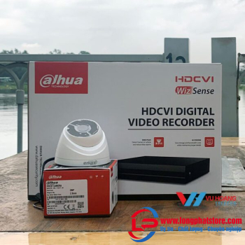 Trọn bộ 2 camera Analog HD DAHUA 2MP giá rẻ [D2023-2]