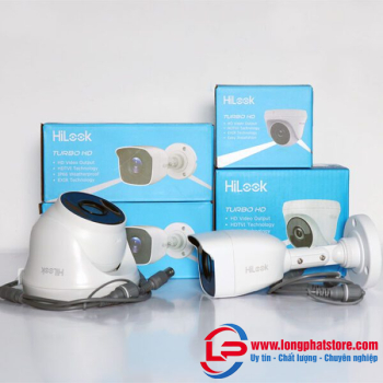 Trọn bộ 2 camera Analog HD HiLook 4MP giá rẻ [HL2023-2]