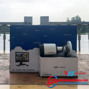 Trọn bộ 2 camera Analog HD KBVISION 2MP giá rẻ [K2023-2]