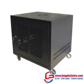 Tủ rack 10U D600 có bánh xe