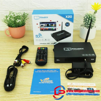 TV Box Vinabox X20 RAM 4GB Android 10