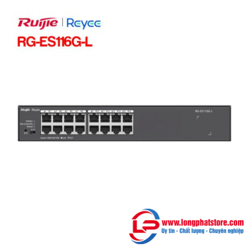 Unmanaged switch 16 cổng RUIJIE REEYE RG-ES116G-L