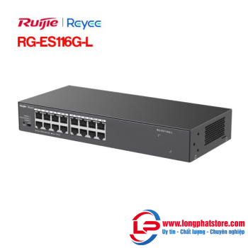 Unmanaged switch 16 cổng RUIJIE REEYE RG-ES116G-L