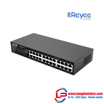 Unmanaged switch 24 cổng 10/100/1000 BASE-T Reyee RG-ES124GD