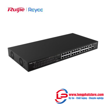 Unmanaged switch 24 cổng RUIJIE RG-ES126S-P V2