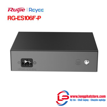 Unmanaged switch 4 cổng PoE RUIJIE REEYE RG-ES106F-P