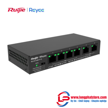 Unmanaged switch 4 cổng RUIJIE RG-ES106D-P V2