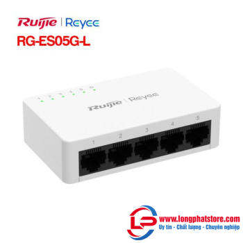 Unmanaged switch 5 cổng RUIJIE REEYE RG-ES05G-L
