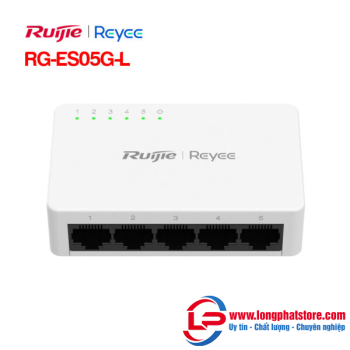 Unmanaged switch 5 cổng RUIJIE REEYE RG-ES05G-L