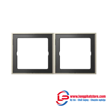 Viền bo 2 công tắc màu vàng Orvibo LPK02G