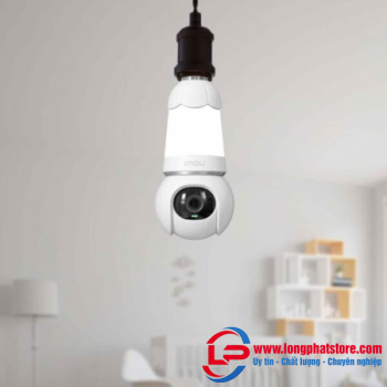 Camera Wifi quay quét bóng đèn 3MP iMOU IPC-S6DP-3M0WEB-E27